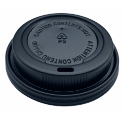 Tapa de Poliestireno Para Vaso de Papel Blanco Decorado 12 y 16oz, Manga 100pz