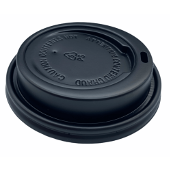 Tapa de Poliestireno Para Vaso de Papel Blanco Decorado 12 y 16oz, Manga 100pz