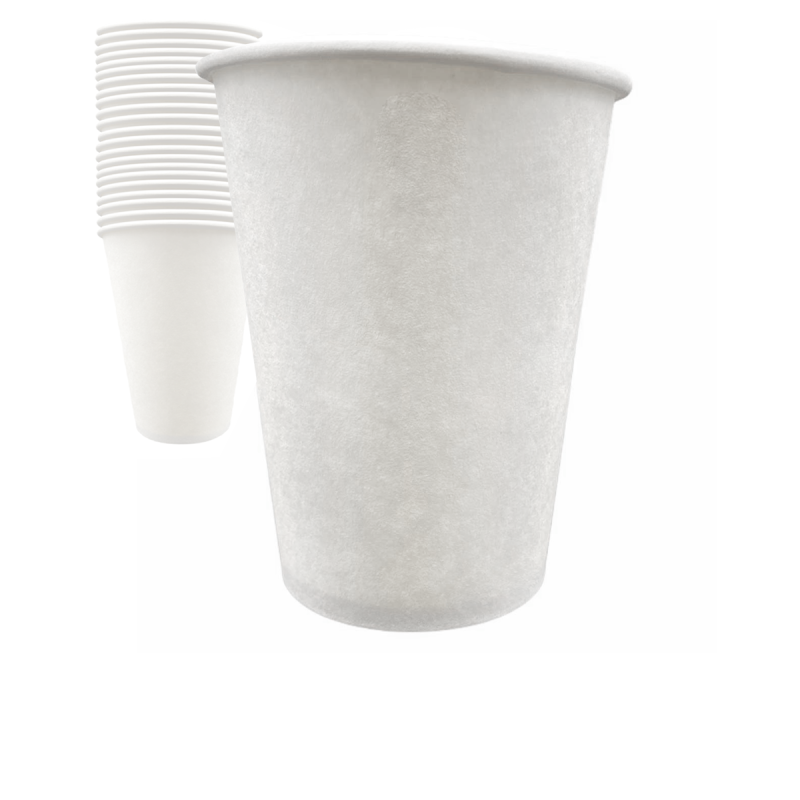 Vaso de Papel Biodegradable Decorado 12oz, Manga 50pz