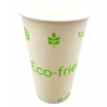 Vaso de Papel Biodegradable Decorado 16oz, Manga 50pz