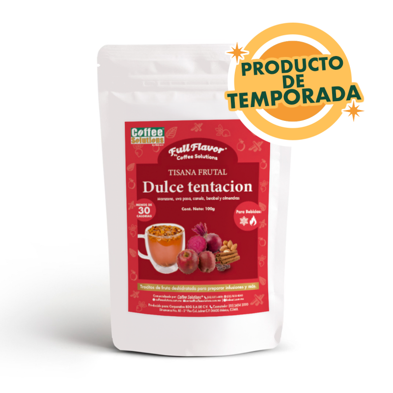 Tisana Frutal Full Flavor Sabor Dulce Tentacion – Bolsa de 100g
