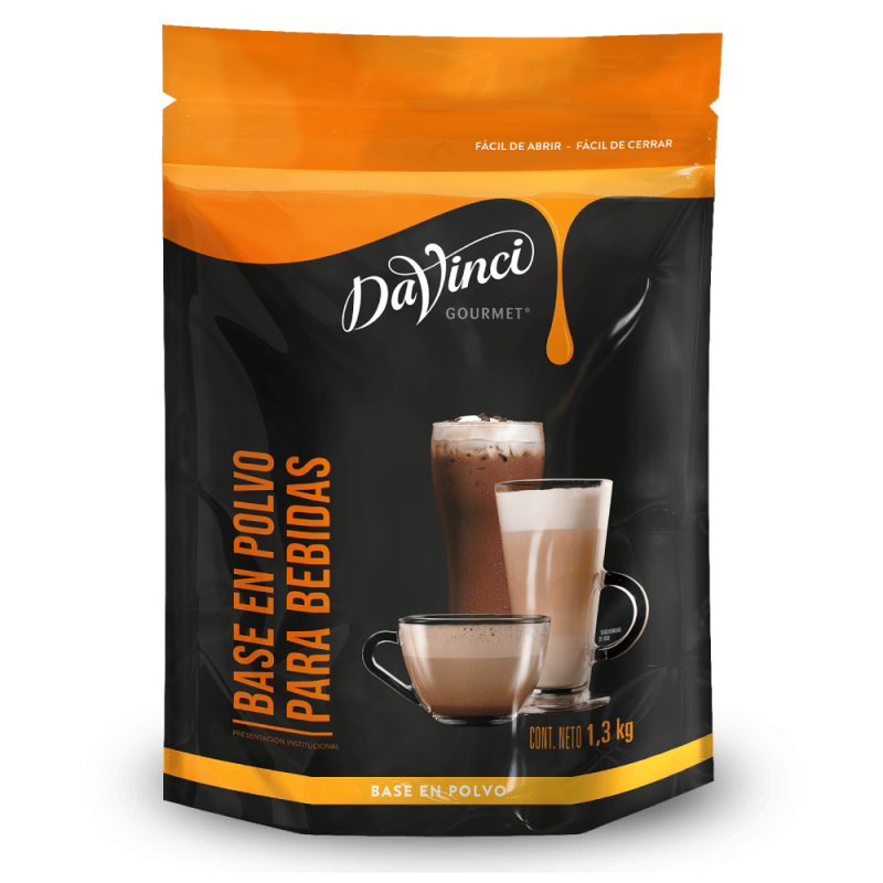 Polvo DaVinci Sabor Chocolate Mexicano - Bolsa de 1.36 kg (3 LBS)