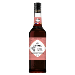 Jarabe Giffard Ruby Grape Sin Alcohol (Uva Roja) – Botella de 700 ml