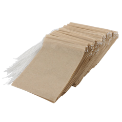 Bolsa Para Te Color Cafe, Paquete Con 100 pz
