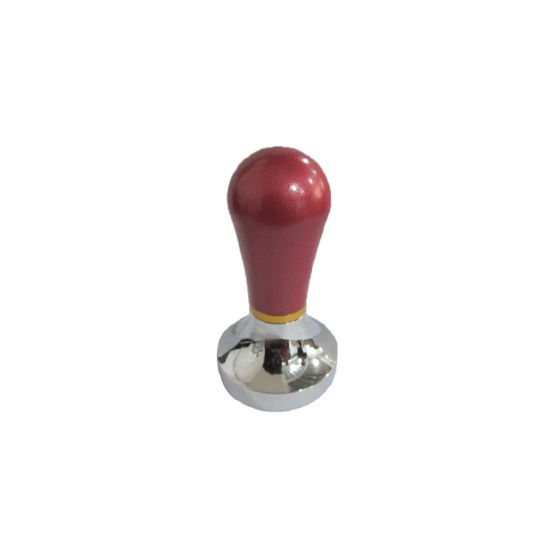 Coffee Tamper PROFESIONAL Mango de Color Rosa