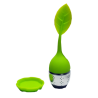 Infusor de Silicon y Acero Inoxidable Diseño Hoja