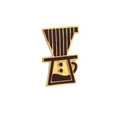 Pin en Forma de Cafetera de Goteo para Amantes del Café