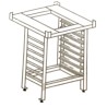 Base Angular Para Horno EB-1A y YSD-4A Acero 430
