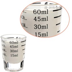 Vaso Medidor de 2oz con Líneas de Medición