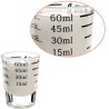 Vaso Medidor de 2oz con Líneas de Medición