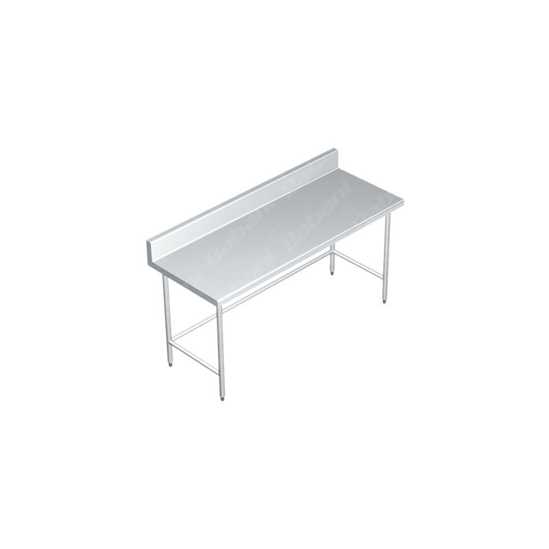 Mesa de Trabajo SIN Entrepaño - 1.50 X 0.70 X 0.90   Acero Inoxidable Tipo 441