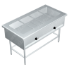Mesa con Baño María Eléctrico - 1.20 X .70 X 0.90   Acero Inoxidable Tipo 441