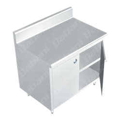 Gabinete Cerrado a Muro - 2.00 X 0.70 X 0.90    Acero Inoxidable Tipo 441