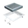 Resumidero - 0.30 X 0.30 X 0.025   Acero Inoxidable Tipo 304
