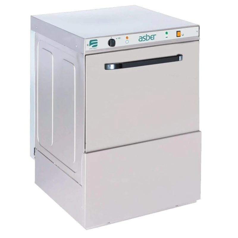 Lavavajillas Asber GE-500 SA  Apertura Frontal Un Ciclo de Lavado 230 V
