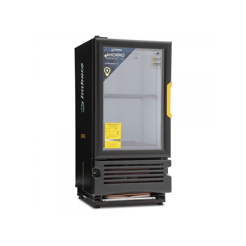 Refrigerador Imbera CCV72 Cervecero Vertical 1 Puerta Cristal - 3 Parrillas