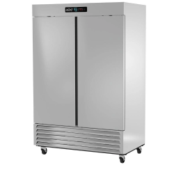 Congelador de 49”, 2 Puertas Solidas de Acero Inoxidable. Modelo ARF-49-H