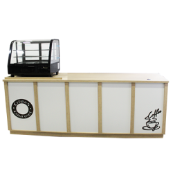 Paquete Mini Coffee Shop E8 + Vitrina Rtw-100L