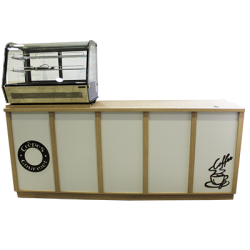 Paquete Mini Coffee Shop WE8 + Vitrina Rtw-160L